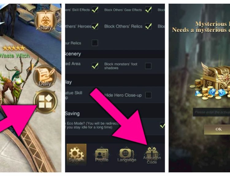How to redeem Athena: Blood Twins codes.