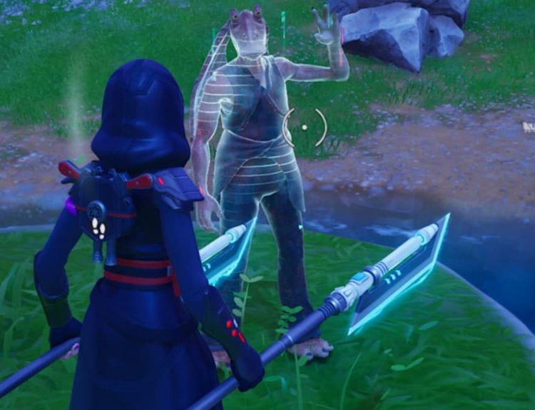 jar jar binks waving
