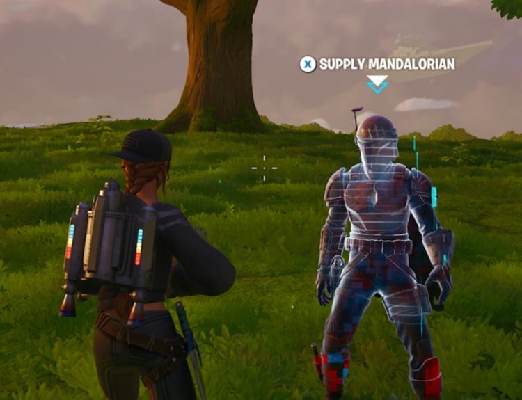 finding the mandalorian in fortnite