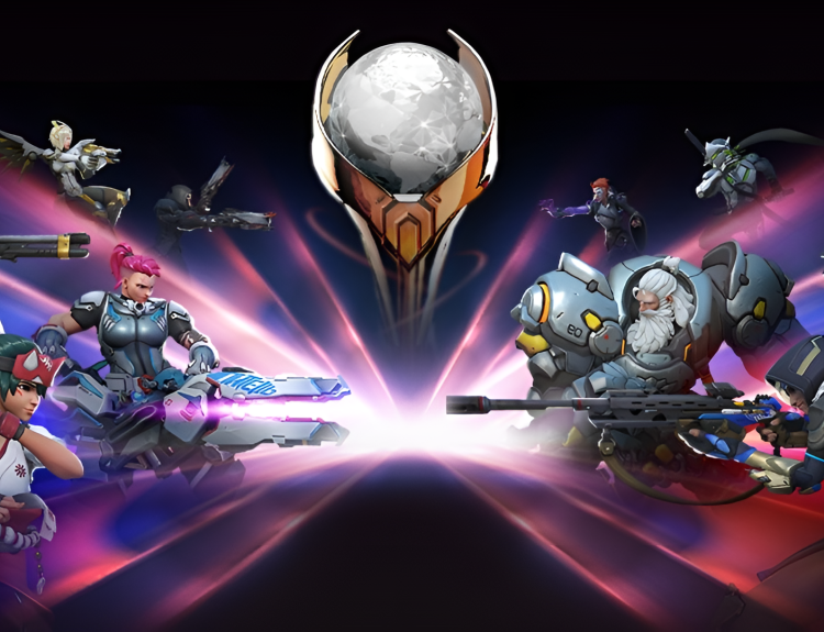 An image of Overwatch 2 heroes facing off against each other.