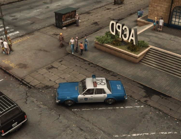an image of a Police Cruiser in The Precinct