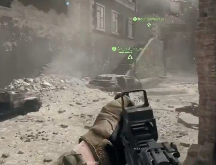 an image of leaked Battlefield 6 gameplay