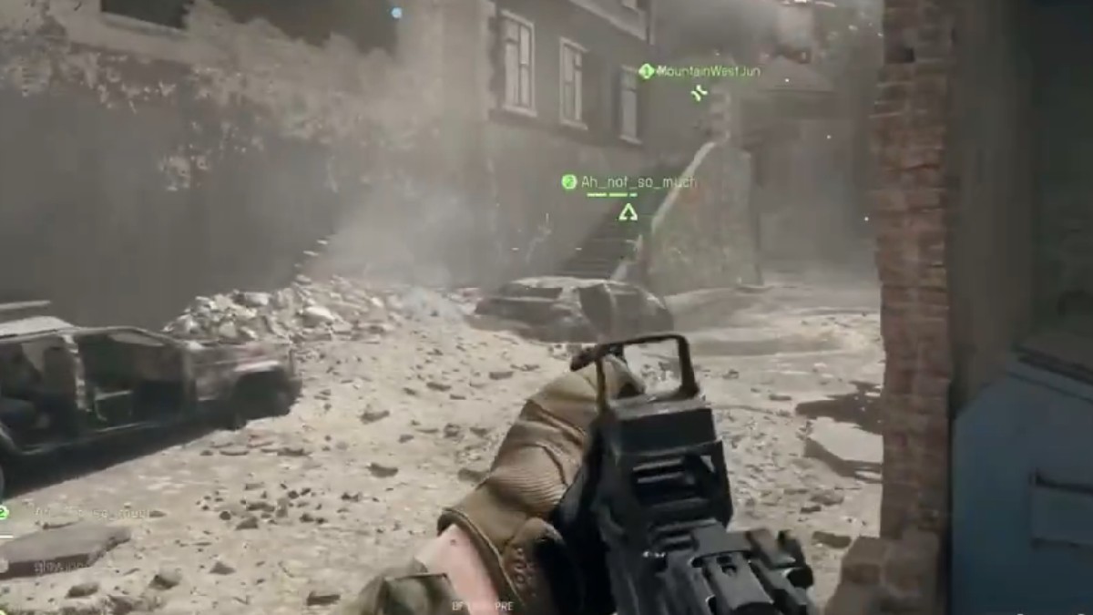 an image of leaked Battlefield 6 gameplay