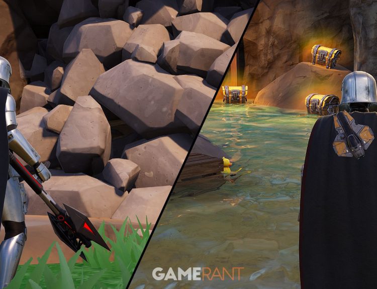 Fortnite How To Open The Secret Cave At Canyon Crossing