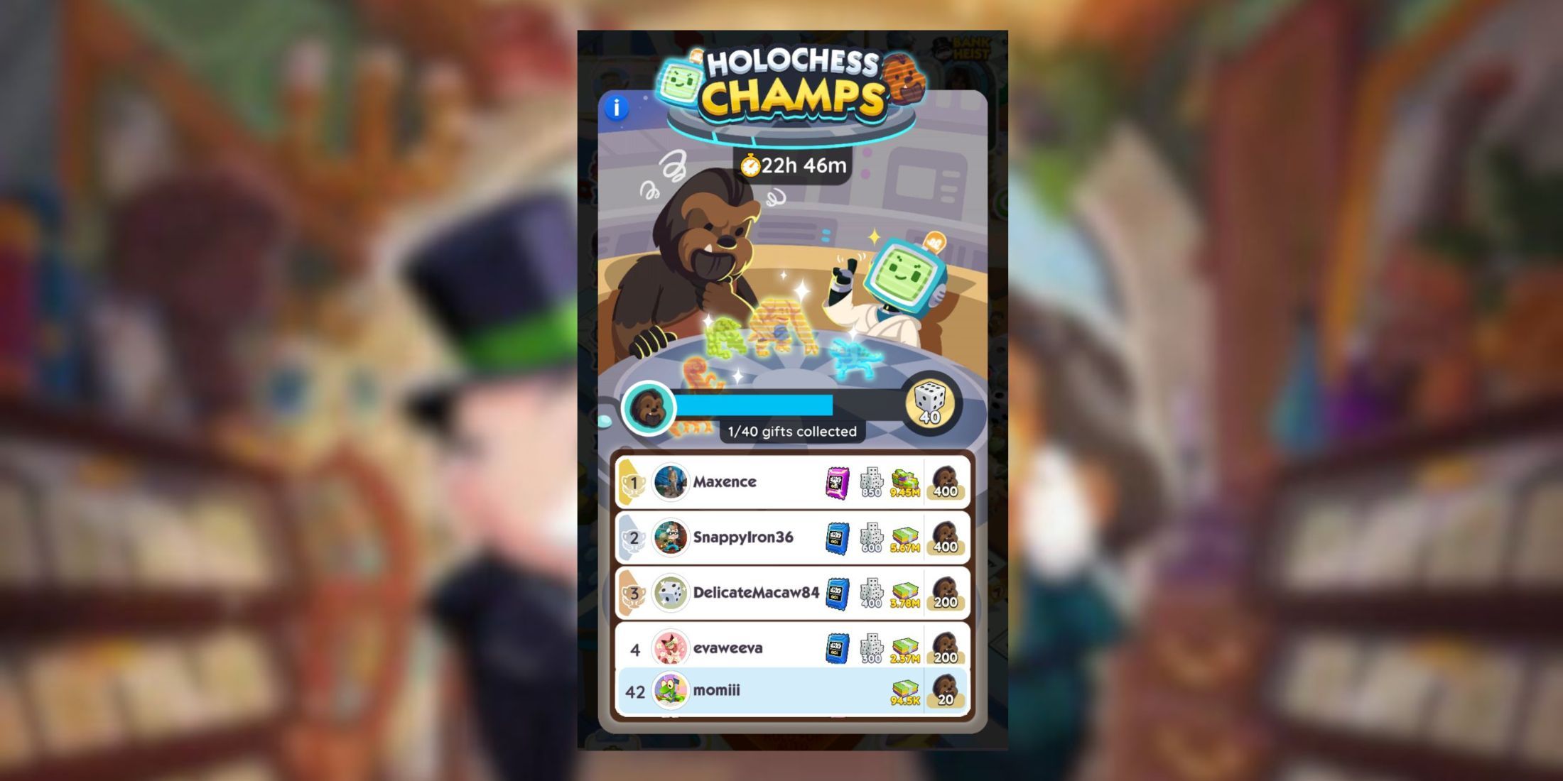 holochess champs monopoly go