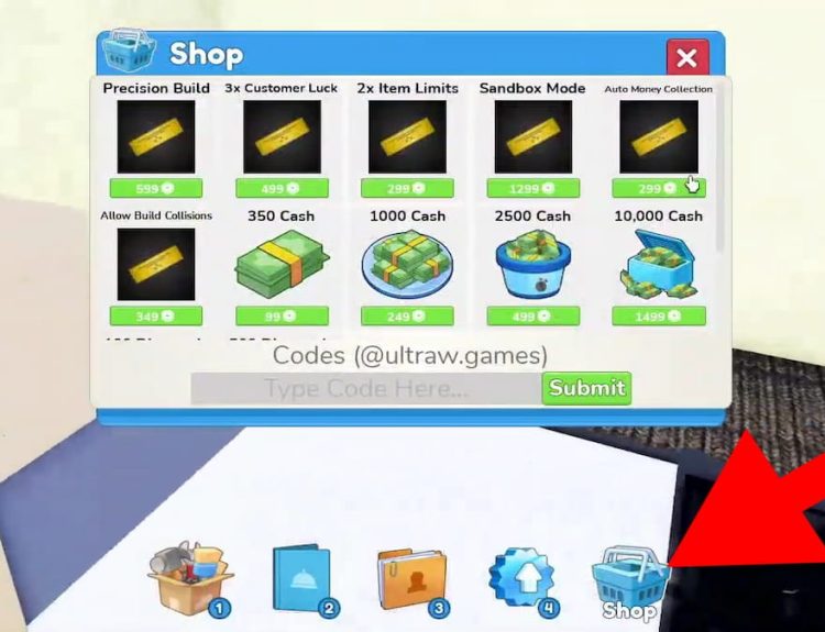 How to redeem Restaurant 3 codes.