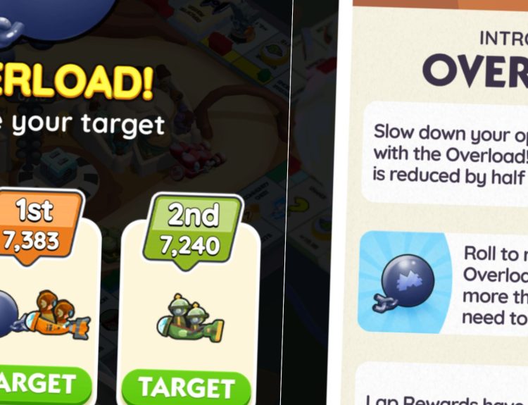 Monopoly GO Pod Racers How to Get & Use Overload