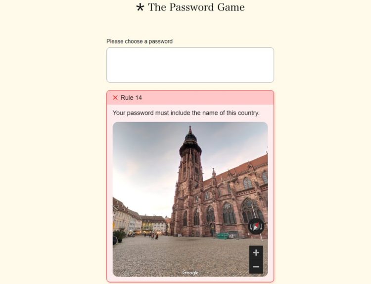 Strategies for Overcoming Rule 14 in The Password Game - Discovering the Hidden Country