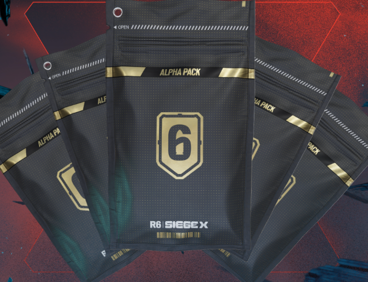 Alpha packs Rainbow Six Siege X