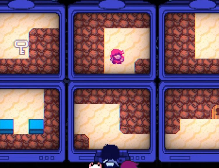 in-game screenshot featuring the game leading to the clues for the second Parental Lock system in DELTARUNE Chapter Three.