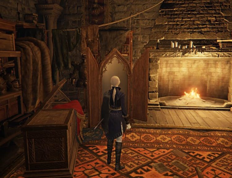 Picture showing the dresser to change skins in Elden Ring Nightreign.