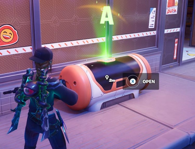 opening a ranked hero chest in fortnite