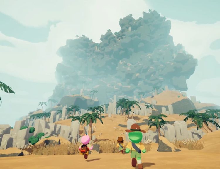 Players moving towards the peak in PEAK