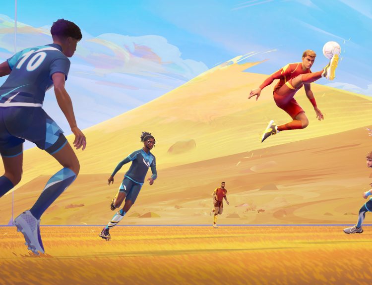 cover art featuring in-game stadium in Rematch
