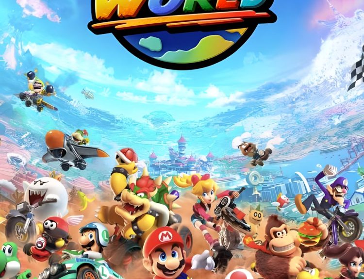Mario Kart World Tag Page Cover Art