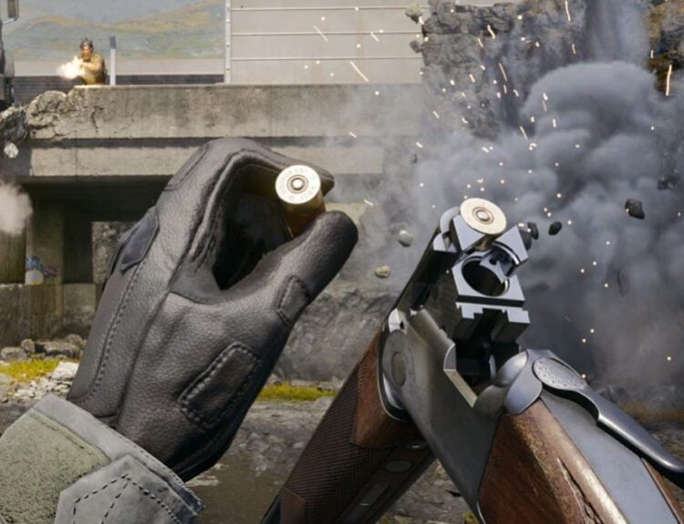 Olympia special weapon being reloaded with ammo