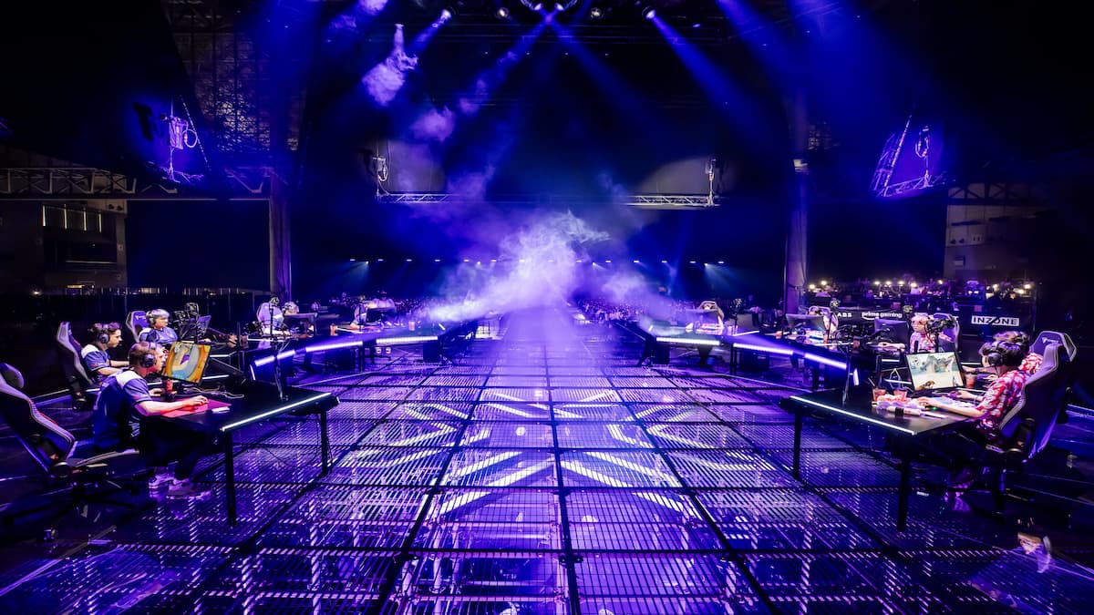 TOKYO, JAPAN - JUNE 24: Evil Geniuses and Paper Rex compete at VALORANT Masters Tokyo Lower Finals at Makuhari Messe on June 24, 2023 in Tokyo, Japan. (Photo by Colin Young-Wolff/Riot Games)