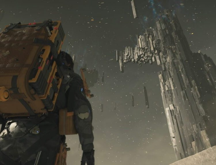 Picture showing the plate gates in Death Stranding 2.