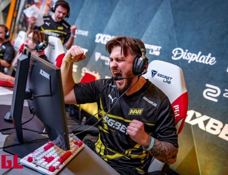NAVI jL shouting during a match during a tournament organized by PGL.