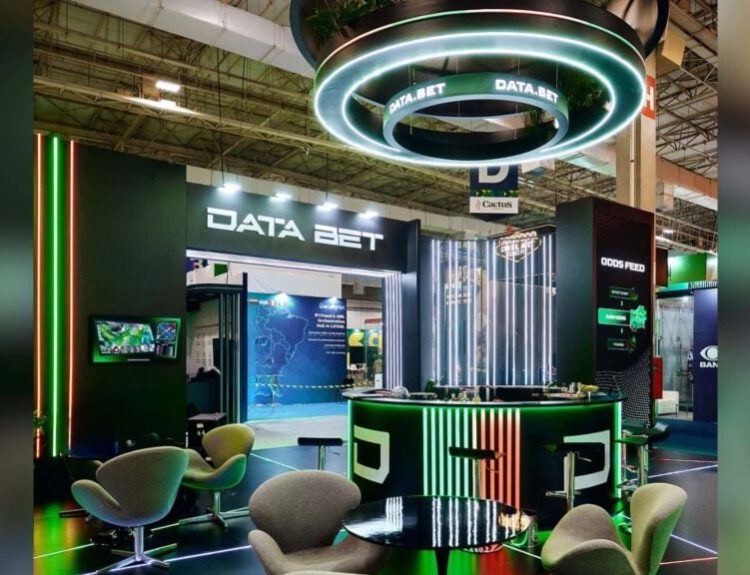 DATA.BET booth during an event.