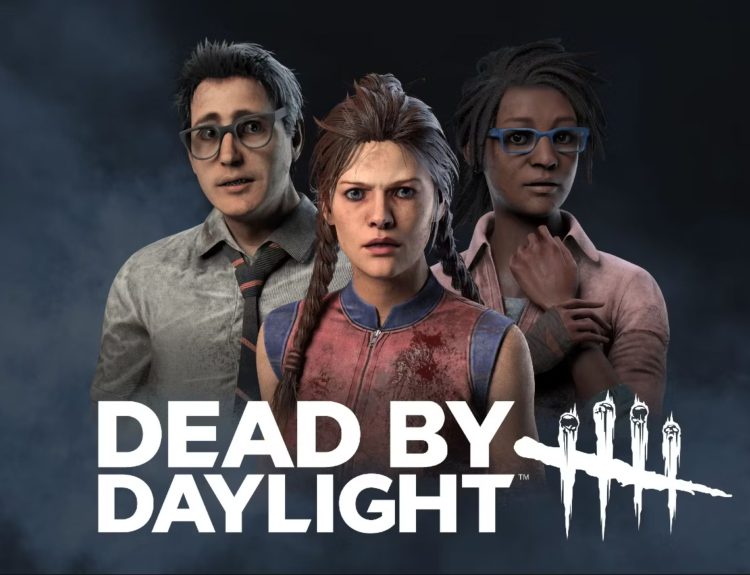 dead by daylight logo dwight meg claudette composite