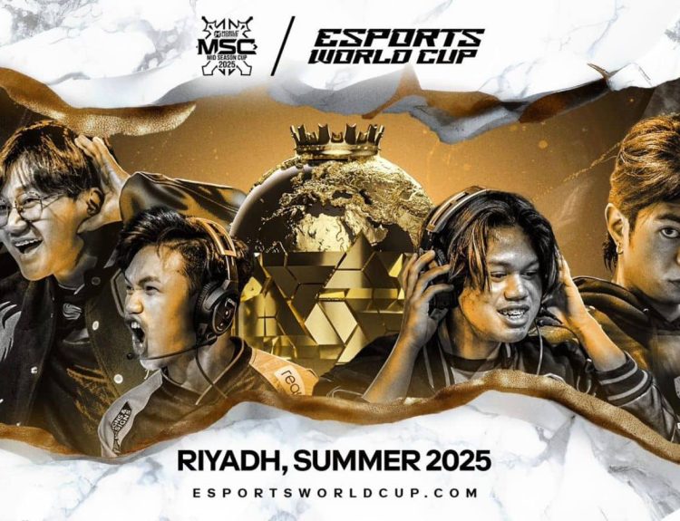 MLBB MSC 2025 x EWC banner image featuring Owgwen, KyleTzy, Sekys, and Jaypee.