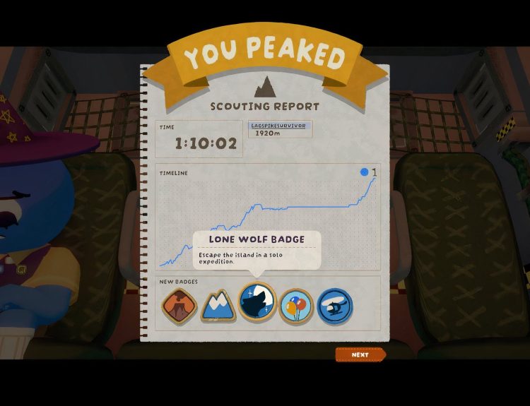 PEAK Lone Wolf Badge