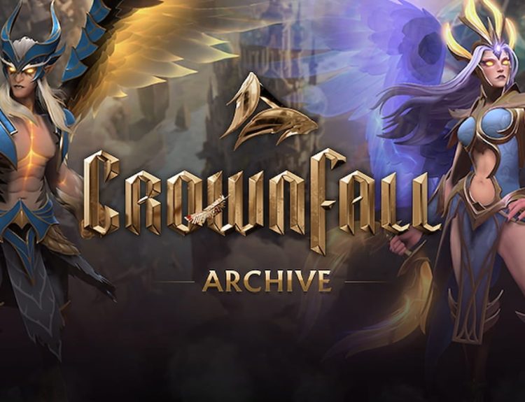 Dota 2 Crownfall Archive graphic with Skywrath Mage on the left, and Vengeful Spirit on the right.
