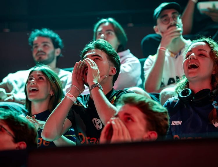 Picture showing fans during the 2025 LEC EMEA 2025 Summer Split Week 1 Day 1 at the Riot Games Arena on August 2 2025 in Berlin, Germany
