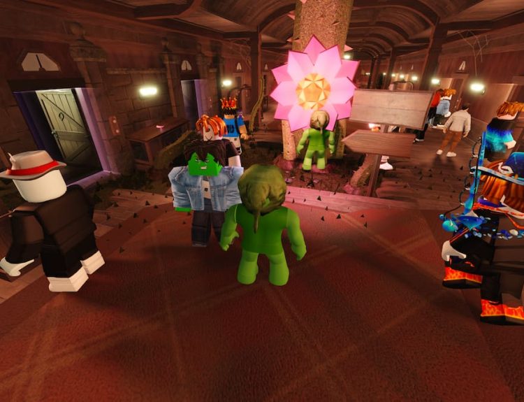 Picture showing Outdoors expansion in Roblox Doors.