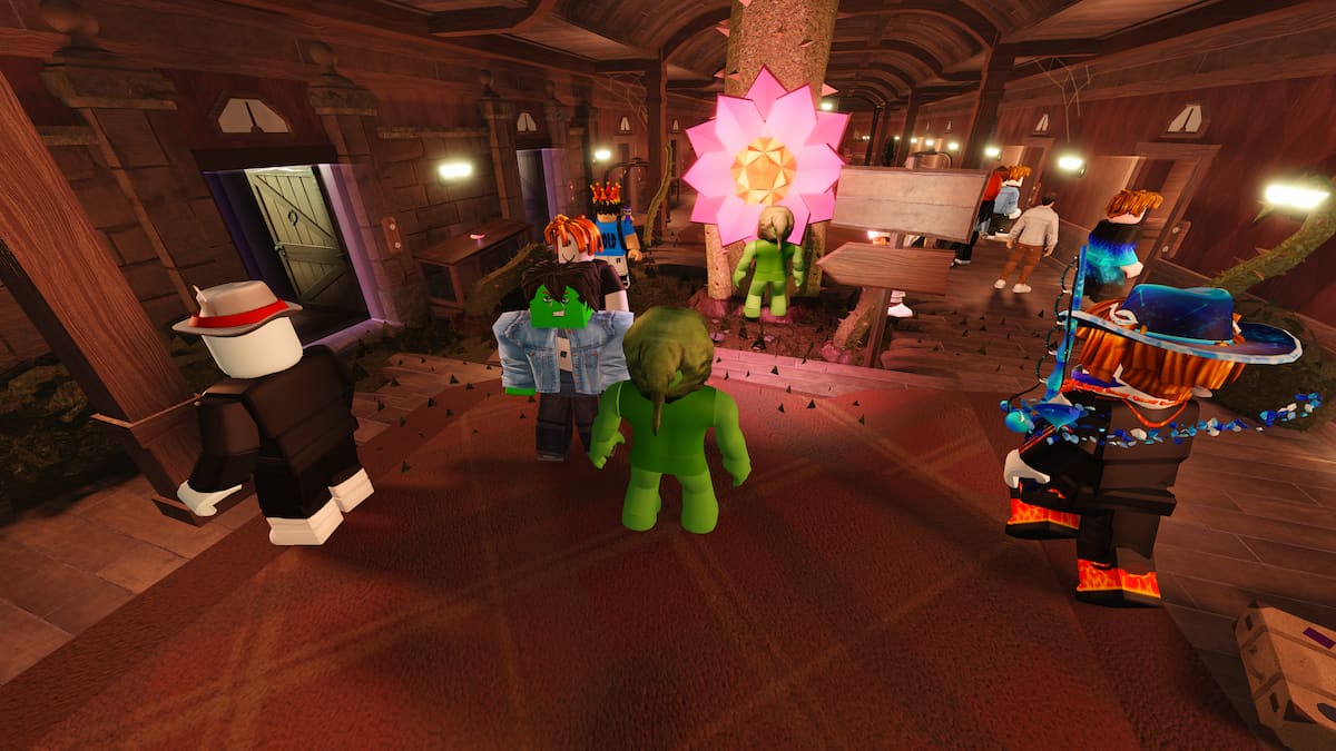 Picture showing Outdoors expansion in Roblox Doors.
