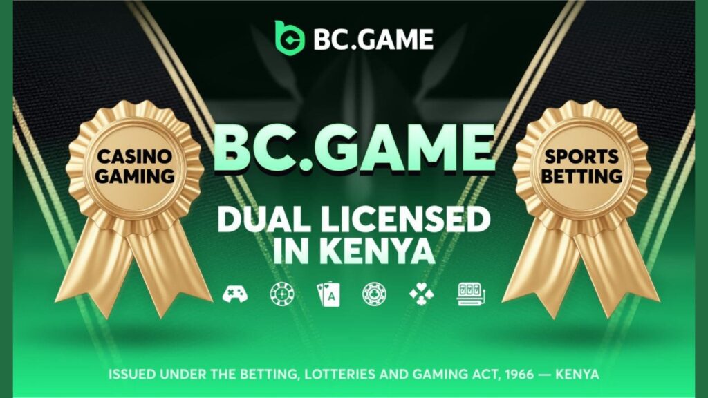BC.GAME dual licenses in Kenya key image