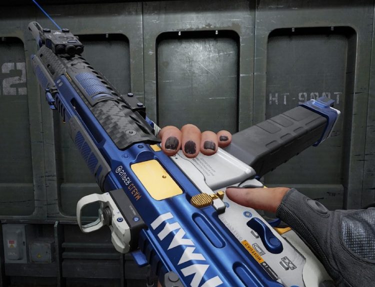 SMG-45 Inspect animation in Delta Force