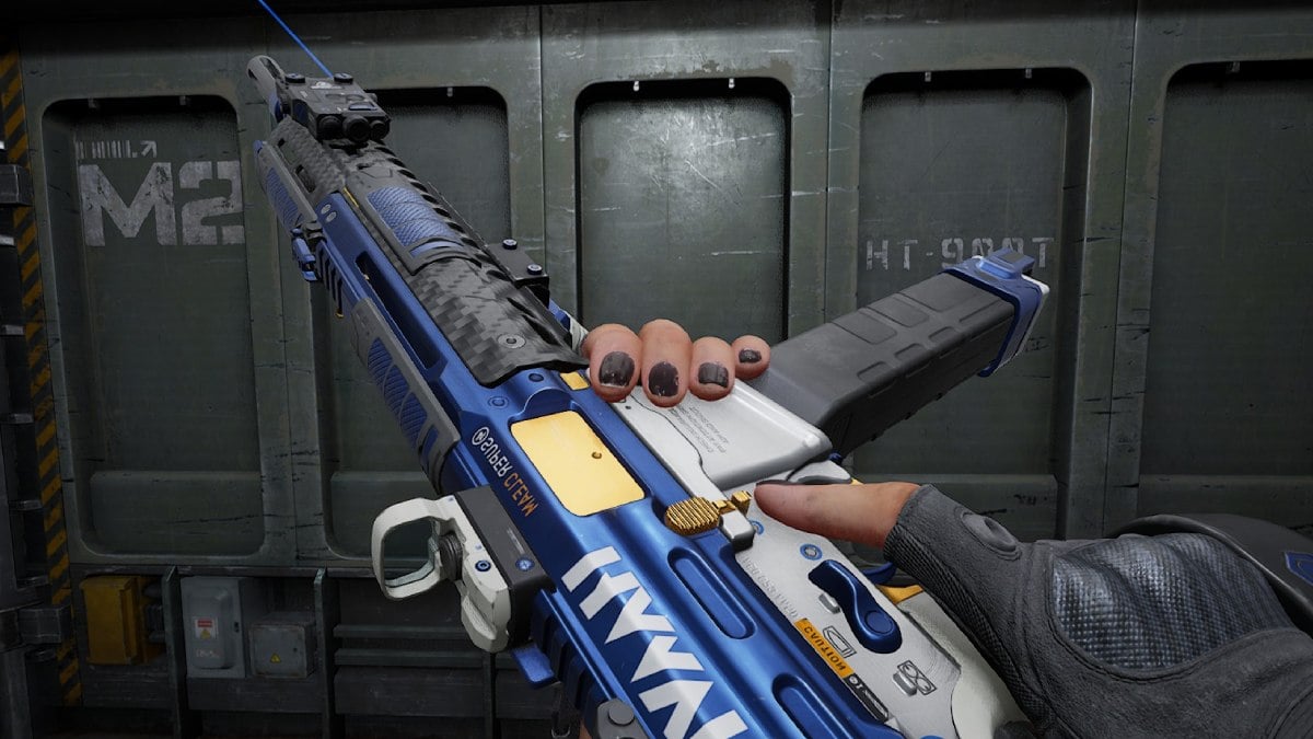 SMG-45 Inspect animation in Delta Force