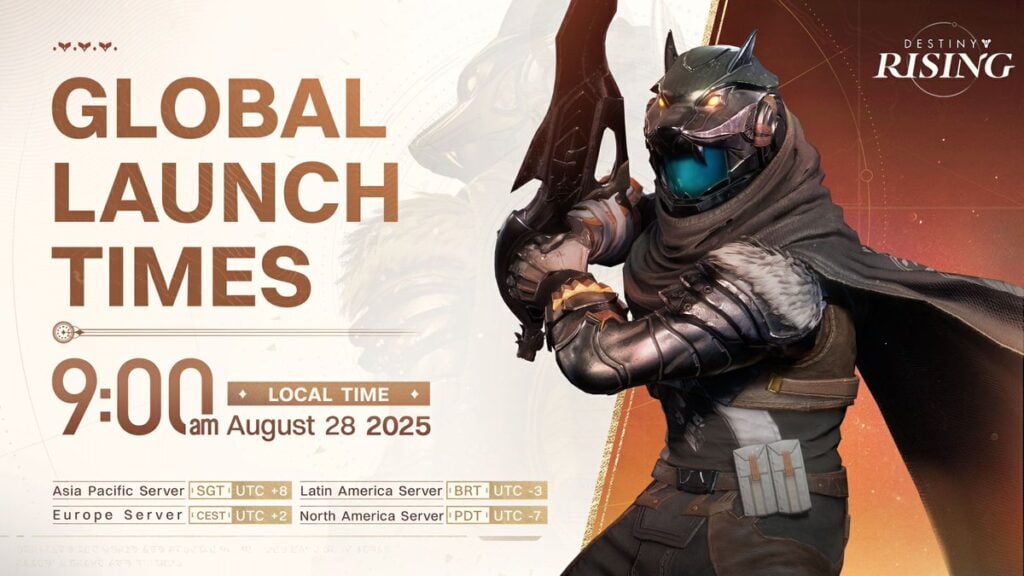 Countdown to Destiny Rising Launch: Specific Date and Time