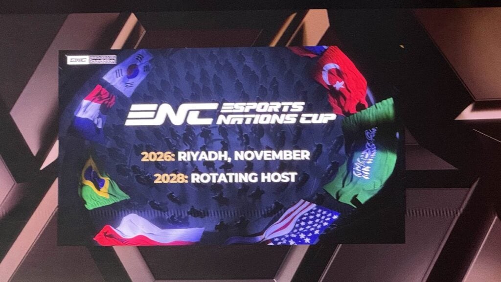 Esports Nations Cup projected schedule