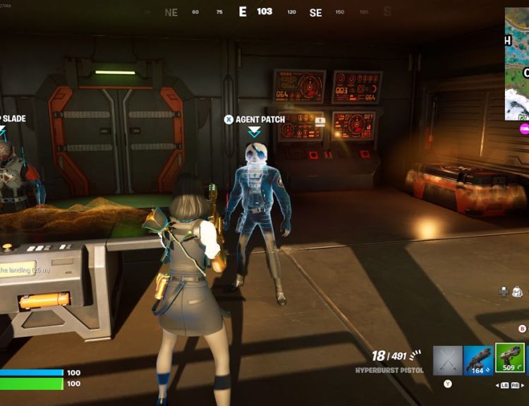 agent  patch in fortnite