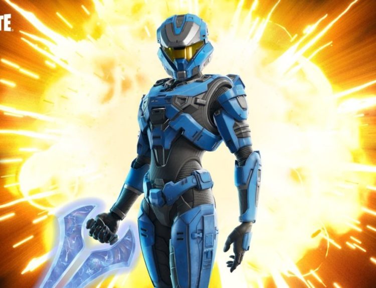 halo skin fortnite