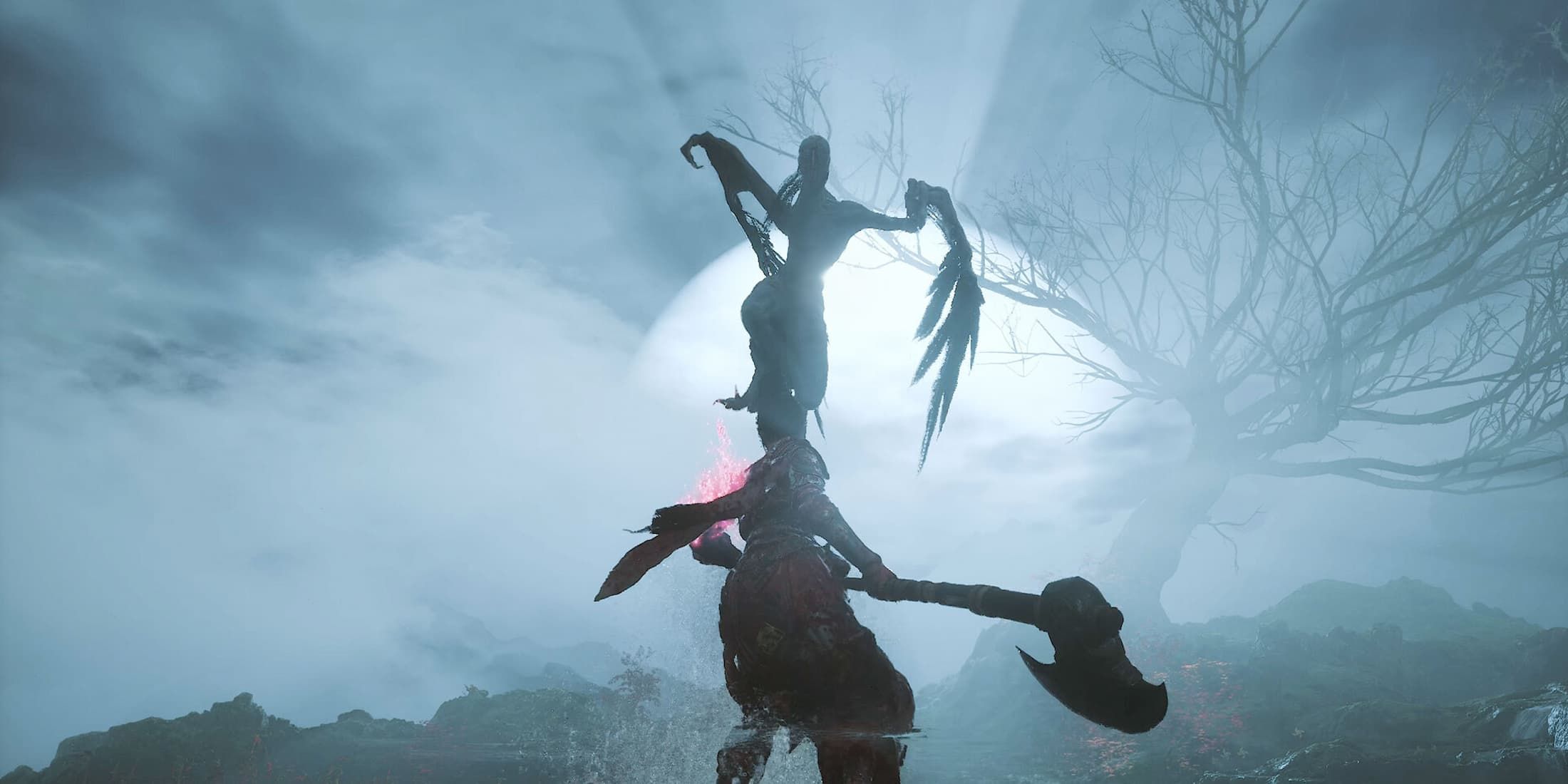 Wuchang: Fallen Feathers boss silhouette