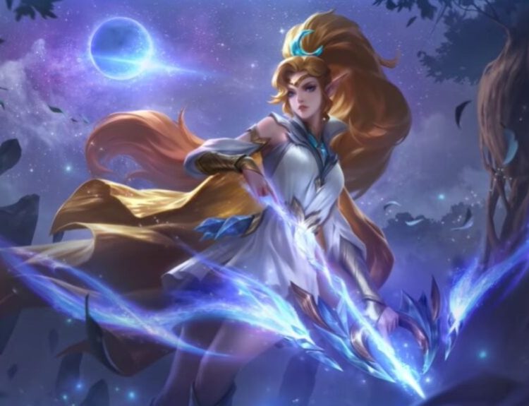 Miya Moon Goddess skin in MLBB