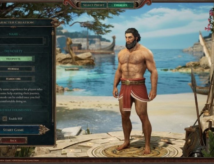 a screenshot of Titan Quest 2 difficulty options