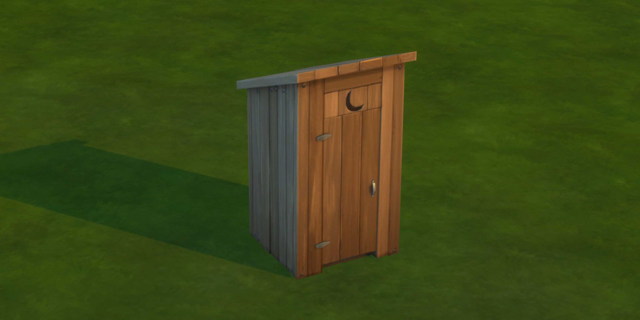 wooden throne the sims 4 outhouse