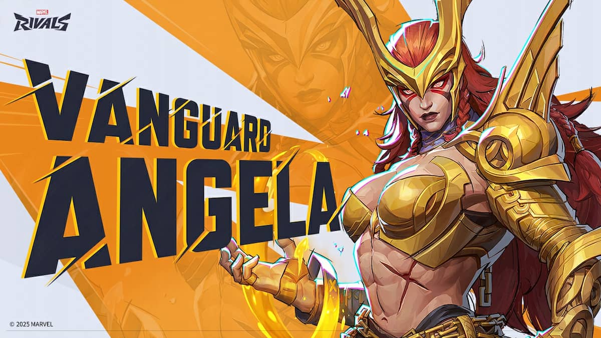 Picture showing Angela in Marvel Rivals.