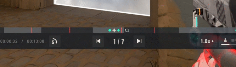 VALORANT Replay HUD