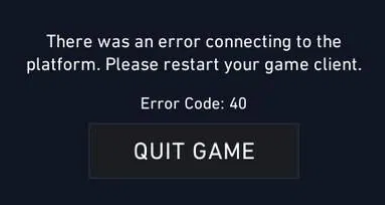 Resolving VALORANT Error Code 40 Steps