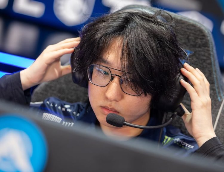 Yeon of Team Liquid competes at LTA North Split 3 Week 1 at the Riot Games Arena on July 27, 2025 in Los Angeles, California.