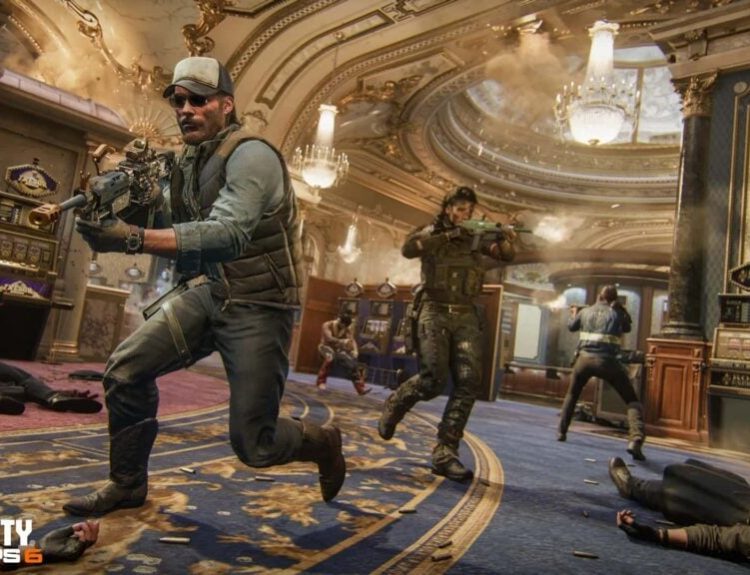 Operators fighting on Jackpot map in BO6 Season 5 Reloaded.