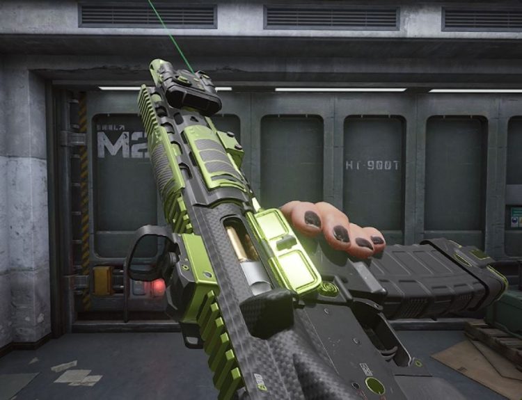 K416 inspect animation in Delta Force