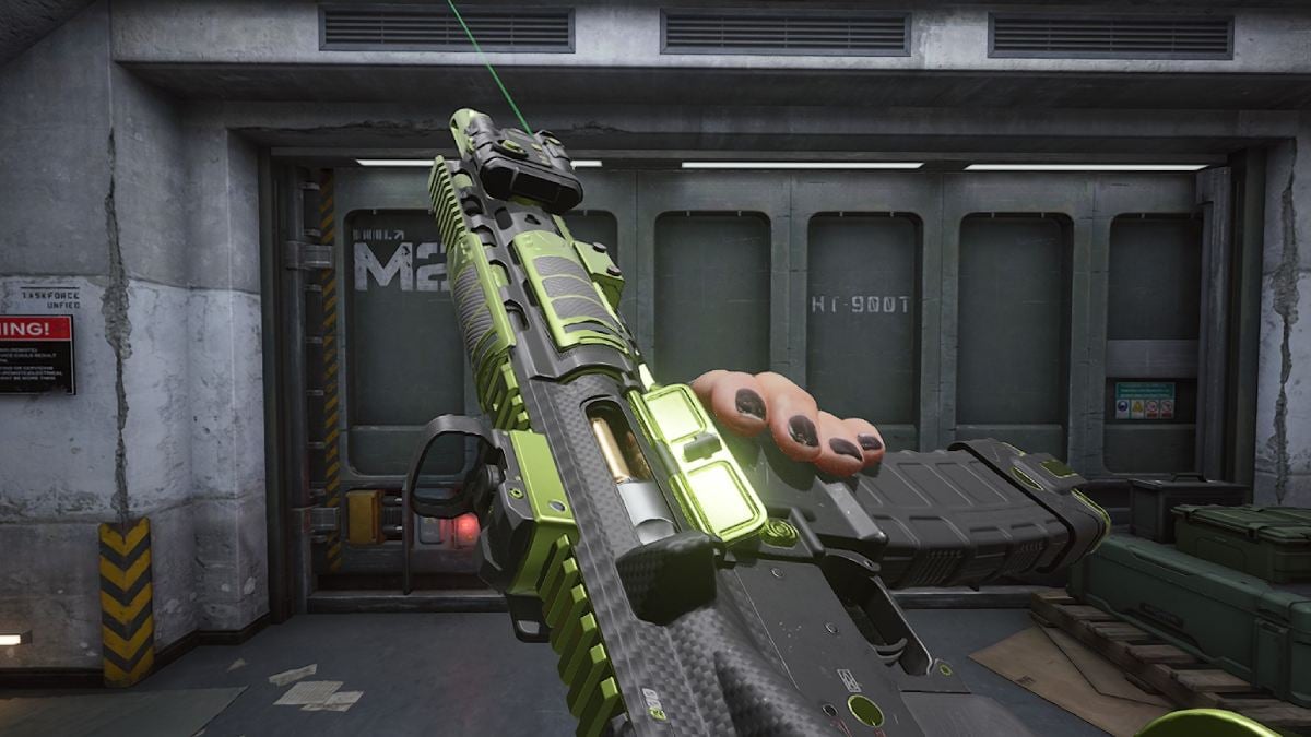 K416 inspect animation in Delta Force