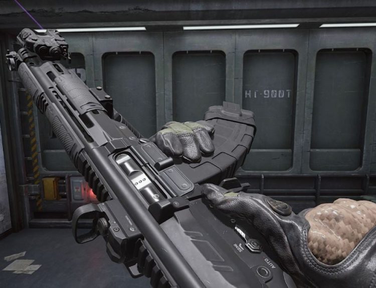 MK47 inspect animation in Delta Force